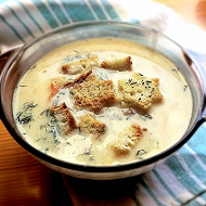 Сырный суп по-французски с курицей