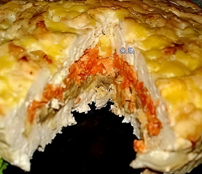 Фотография рецепта Запеканка с курицей