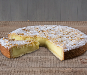 Фотография рецепта Итальянский бабушкин торт (Torta della nonna)