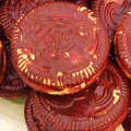 Фотография рецепта Печенье с маршмеллоу в шоколаде (Wagon wheels) автор Тамара Григорян