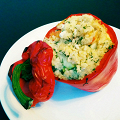 Фотография рецепта Перцы фаршированные кускусом автор Алексей Зимин