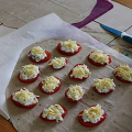 Фотография рецепта Пирожки с помидорами, творогом и козьим сыром автор Frandon Oksana