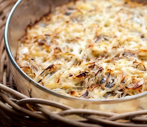 Фотография рецепта Запеченный картофель с анчоусами (Janssons frestelse)