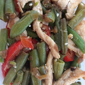 Фотография рецепта Теплый салат с курицей и стручковой фасолью автор Irina Meparishvili