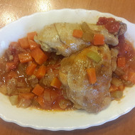 Итальянская курица по-охотничьи