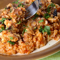 Фотография рецепта Ризотто с осьминогом (Risotto con polpo) автор Masha Potashova