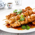 Фотография рецепта Шашлык из курицы с кунжутом автор iCook