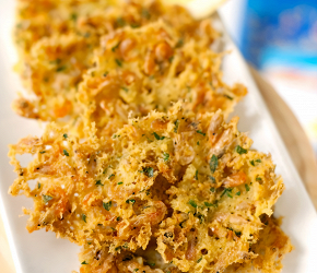 Фотография рецепта Оладьи из креветок (Tortillitas de camarones)