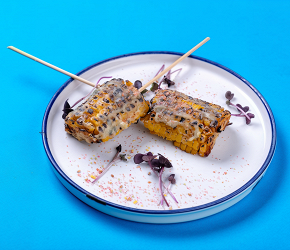 Фотография рецепта Шашлычки из кукурузы гриль