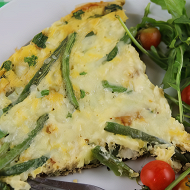 Омлет с замороженными овощами
