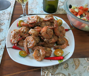 Фотография рецепта Креветки в сливочном соусе (Butter prawns)