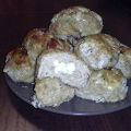 Фотография рецепта Мясные зразы с яйцом и пряным соусом автор Маргарита Щербакова