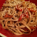 Фотография рецепта Яки-удон с курицей автор Ксения Ш.