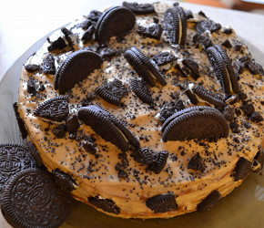 Фотография рецепта Блинный торт Oreo