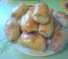 Фотография рецепта Вэрзере (пироги с капустой)