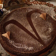 Шоколадный пирог с маскарпоне