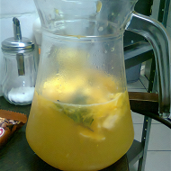 Мандариновый лимонад с розмарином