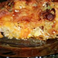 Запеканка с цветной капустой и сыром