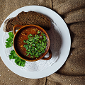 Фотография рецепта Суп харчо с лосятиной автор География на вкус с Никой Ганич