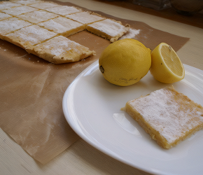 Фотография рецепта Лимонные пирожные (Lemon bars)