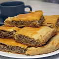 Фотография рецепта Пирог с мясом и картофелем автор Lena Schalamaj