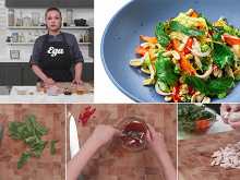 Как готовить летний салат с курицей по-вьетнамски