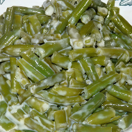 Фасоль под соусом