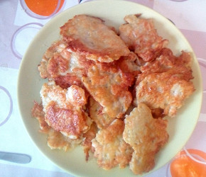 Фотография рецепта Драники с курицей