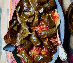 Фотография рецепта Пряная долма с мясом