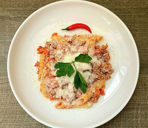 Фотография рецепта Паста с кроликом и соусом болоньезе