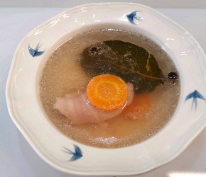 Фотография рецепта Вкусный бульон из индейки
