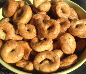 Фотография рецепта Рогалики из Апулии таралли пульезе (Taralli pugliese)