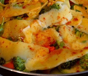 Фотография рецепта Куриная грудка с овощами