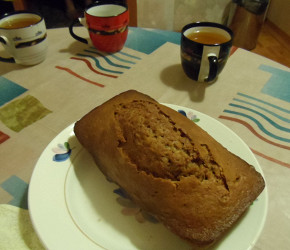 Фотография рецепта Кекс с яблоками и грушами