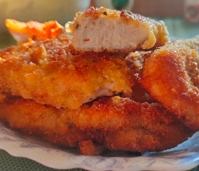 Фотография рецепта Куриное филе с прованскими травами в панировке
