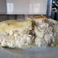 Фотография рецепта Запеканка с курицей и кабачками автор Марина
