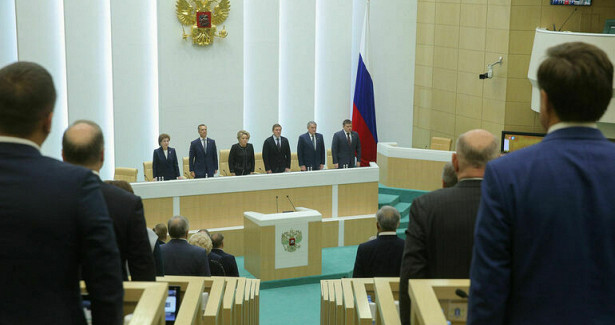 В Совете Федерации вручили удостоверения семи новым сенаторам