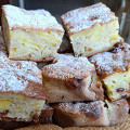 Фотография рецепта Пирог с яблоками и изюмом автор Алёна Казавчинская