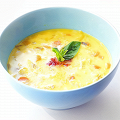 Фотография рецепта Кокосовый суп из лука-порея автор Salatshop