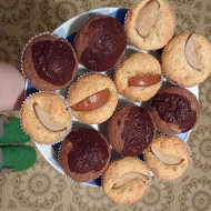 Кексы с вишней