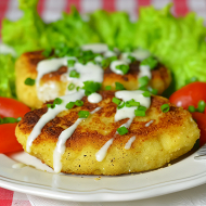 Картофельные зразы с мясом
