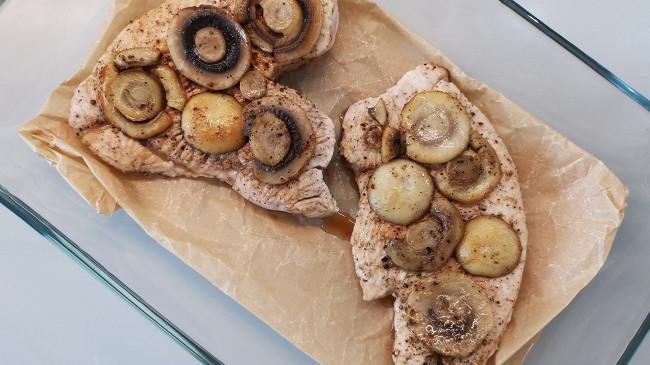 Фото шага рецепта Мясо индейки по-французски 175828 шаг 11