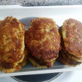 Фотография рецепта Картофельные драники с мясным фаршем автор Наталия Моногарова