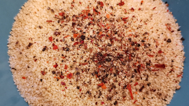 Фото шага рецепта Кускус с овощами и зеленью 153089 шаг 1