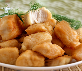 Фотография рецепта Кусочки курицы, обжаренные в панировке