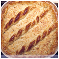 Фотография рецепта Курник (Открытый пирог с курицей) автор Shurshitta