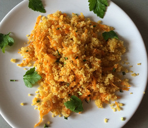 Фотография рецепта Пряный апельсиновый кускус