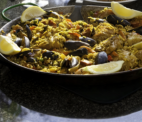 Фотография рецепта Куриная паэлья