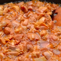 Фотография рецепта Паста фарфалле с курицей и медом автор Анна Галынина