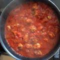 Фотография рецепта Спагетти с мясными шариками (meatballs) автор Сабина Рзаева
